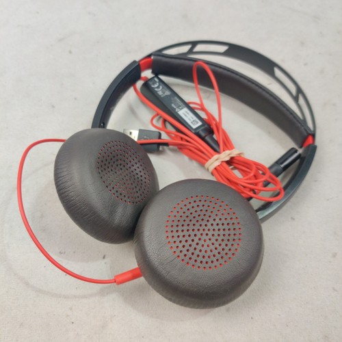 Poly Blackwire 5220 USB-A Headset kabelgebunden, Dual Ear (Stereo) Computer Headset