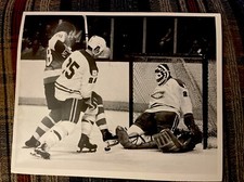 1976 KEN DRYDEN TYPE 1 PHOTO JACQUES LEMAIRE GOALIE MASK MONTREAL FORUM AHL OHA