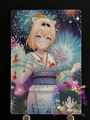 Kazama Iroha Hololive Wafer Card Japanese Collection Bandai VTuber JAPAN B