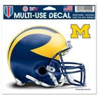 Mochigan Wolverines Helmet 5"x6" Multi Use Decal [NEW] Car Truck Sticker Emblem
