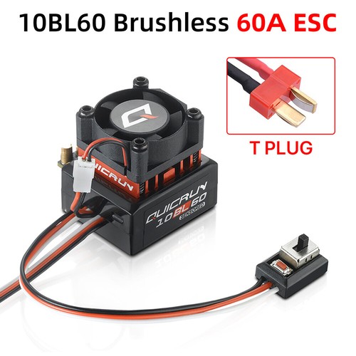 Hobbywing QUICRUN Sensored 120A/60A 2-3S Lipo Brushless ESC for 1/10 Car - Picture 18 of 21