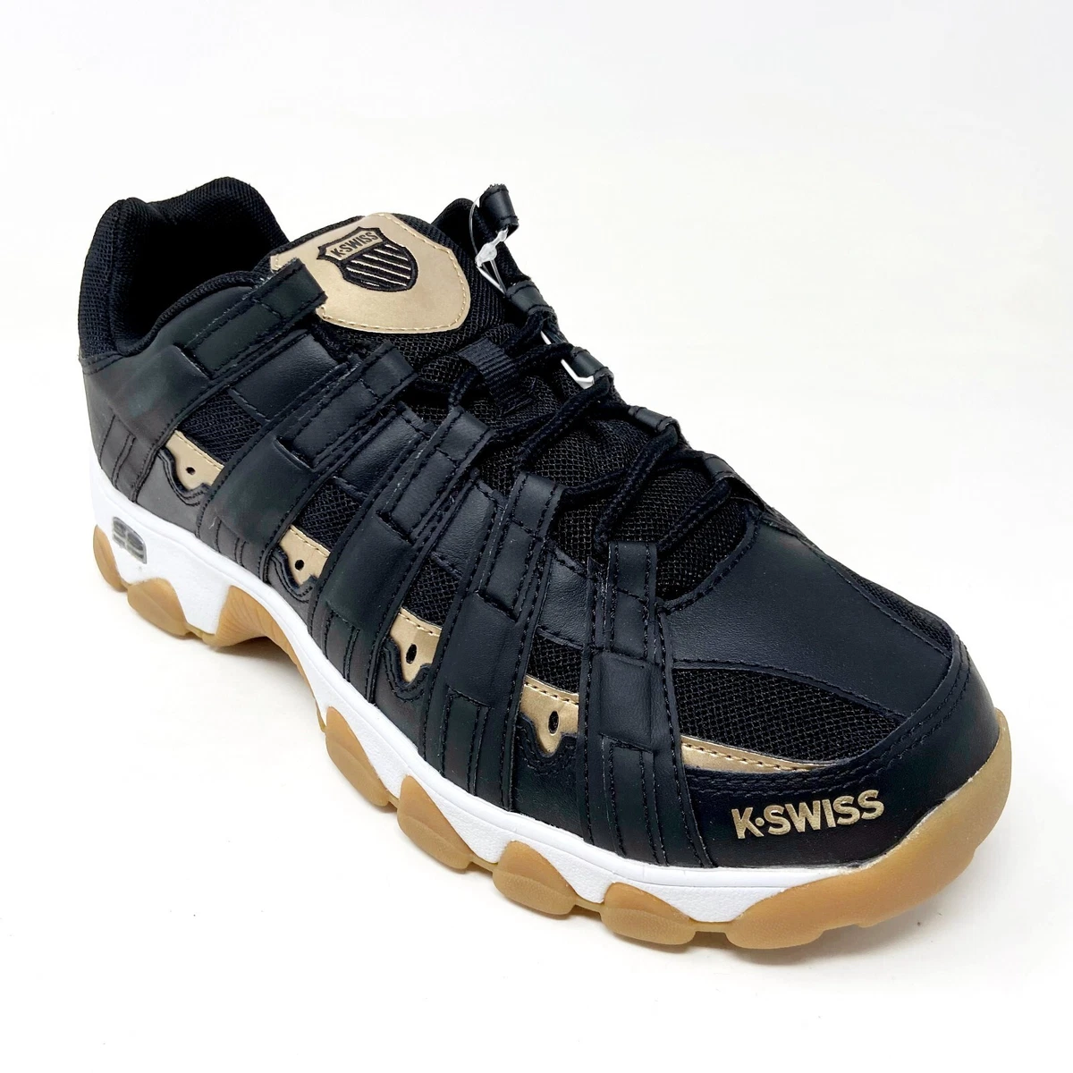 K swiss black and deals gold
