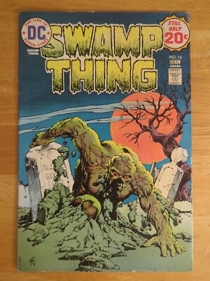 Swamp Thing #13 - DC 1974 - Len Wein/Nestor Redondo - Excellent Reader