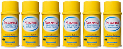 Noxzema Cocoa Butter Rasierschaum 6 x 300ml