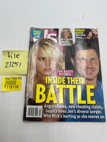 US Weekly Magazine December 2005 Nick Lache Jessica Simpson Inside Their Battle - Picture 8 of 8