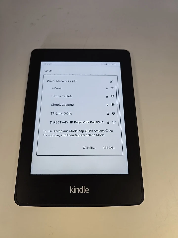 Amazon Kindle Paperwhite (6th Gen) DP75SDI - 6" - 4GB -Black- Wi-Fi  -( DK706 - Image 3 of 4