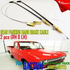 FOR DATSUN 520 521 NISSAN PICKUP 65-72 70 REAR  HAND BRAKE CABLE RIGHTx1 LEFTx1