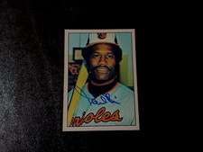 Paul Blair Autographed 1976 SSPC Orioles Baseball Card #395 Vintage '70s Auto