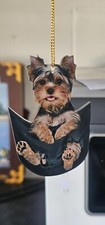 Yorkshire Terrier Car Ornaments Decoration Rearview Mirror Gift