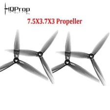 2Pairs HQProp 7.5X3.7X3 Propeller 7.5Inch 3-blade Racing Propeller Poly RC FPV 
