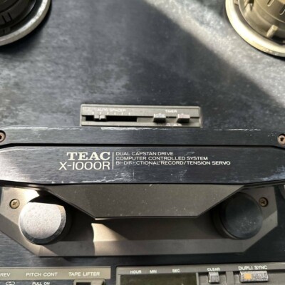 TEAC X-1000RBL Open reel deck Used Working From Japan Free TEAC X-1000RBL Open reel deck Used Working From Japan Free