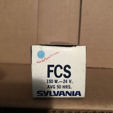 NOS Sylvania FCS Tungsten Halogen Projection Lamp