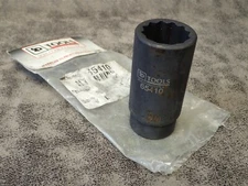 65410 Schley Products 30mm Locknut Removal Tool 12pt Impact Socket, 1/2" (BN28)