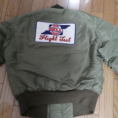 Buzz Rickson's B15C Mod Size38 Glocke Flugzeuge Patch Maßgefertigt Gebraucht