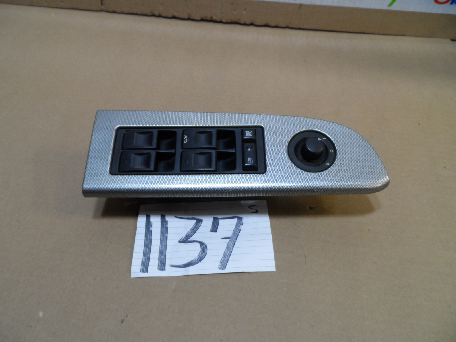 05 06 07 08 09 10 JEEP GRAND CHEROKEE Master Window Switch Control DRIVER#1137-S
