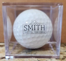 Smith Capital Investors Logo Golf Ball - (In display case) Vice