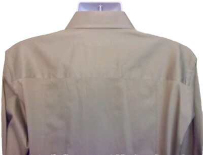 Calvin Klein CK Men's Dress Shirt 16 34-35 Sage green Long Sleeves Very  Good | eBay