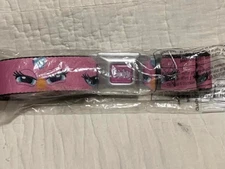 BUCKLE-DOWN Pink Furby Eyes Adjustable Seatbelt Style Buckle Belt-New