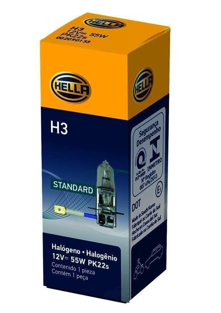 HELLA Feu Latéral Halogène 12V - Jaune - Montage Encastré - 2PS 962 964-031 - Droite/Gauche