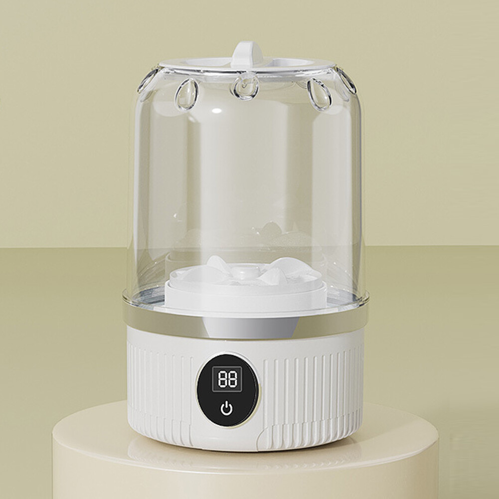 Portable Mini Washer For Delicates – 4000mAh Cordless, Gentle Wash For Bras, Socks & Underwear, Perfect For Travel, Dorms, RVs