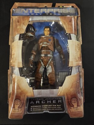 Star Trek Enterprise Captain Jonathan Archer Away Team Art Asylum 7  Figure 2002
