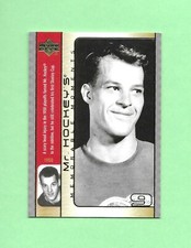 03-04 MR HOCKEY'S MEMORABLE MOMENTS Card # GH3 GORDIE HOWE DETROIT RED WINGS