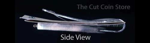 Silver Dollar Size Money Clip Stainless Coin Holder Bezel Morgan Peace Liberty ✅ - Image 2 of 4