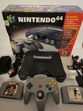 Nintendo N64 Game Console with Games Controller Tested Working