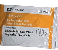 Covidien Valley lab Adult Electrode Pad E7507