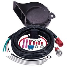 Polaris Horn Kit Universal for ATV UTV Golf Cart 12v DC black snail horn kit