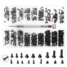 Computer Screws Laptop Screws 500 Pcs M1.2/M1.4/M2.0 Small Screws Kit for Mother
