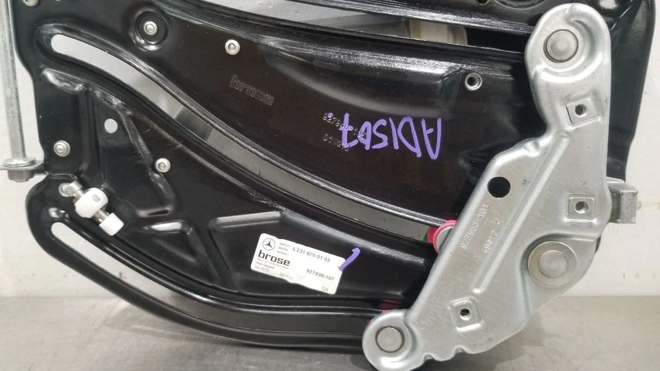 13 MERCEDES BENZ SL550 R231 QUARTO REGULADOR DE JANELA DE VIDRO DRIVER ESQUERDO - Imagem 4 de 4