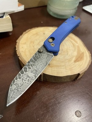 CUSTOM MKM/Knafs Yipper - Textured Etched MagnaCut, G10, Bronzed Hardware