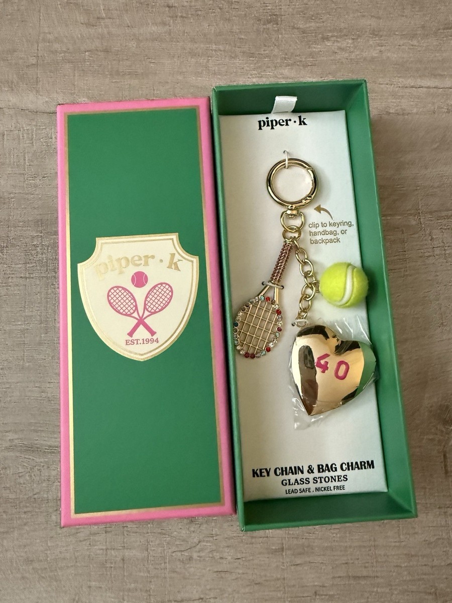 ?️ Piper K Tennis Keychain and BagCharm Tennis Metal Hair Claw Clip Set Bundle Piper K Accessories - Etsy main image 3