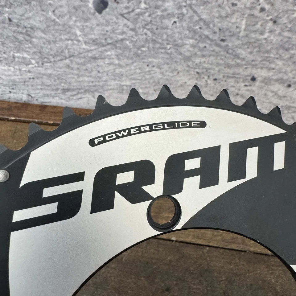 SRAM PowerGlide Chainring 55T 130 BCD Road Bike Outer Ring Alloy 55 Big Ring - Image 4 of 4