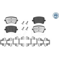 Meyle 025 244 8317 Pd Bremsbelagsatz FüR Vw Audi Seat Passat Sharan Tiguan B7