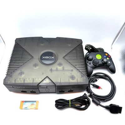 Microsoft Xbox Special Edition Clear Skeleton Black Console Japan Limited
