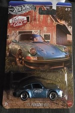 ☄️2025 HOT WHEELS 1968 VINTAGE CLUB ‘71 PORSCHE 911 BARN FIND 4/5 SILVER SERIES