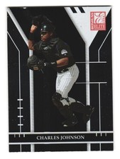 2004 Donruss Elite #95 Charles Johnson Colorado Rockies Baseball Card