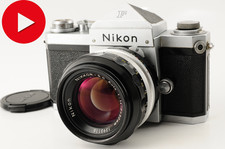 Nikon F Eye Level Nikkor-SC 50mm F1.4 Film Camera JAPAN Very Good  122