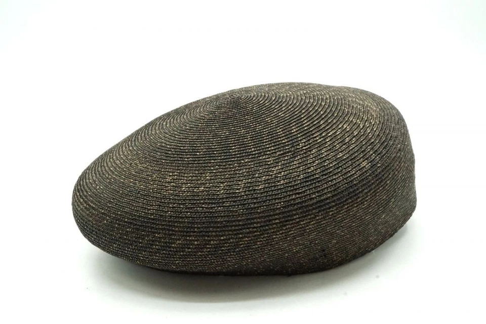 Vivienne Westwood Chapeau Béret Tressé Motif Paisley Marron 6880k Taille Unique - Photo 3/4