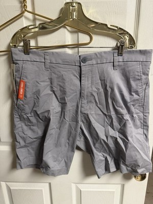 2 Pair Dockers Mens Sz 36 Ultimate Shorts Supreme Flex Gray NWT W St John Beige