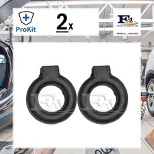 2x ORIGINAL® Fa1 Halter, Abgasanlage für VW GOLF II POLO Coupe JETTA II Audi