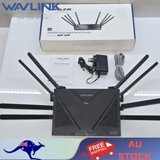 WAVLINK AX6000 Wi-Fi 6 Router Dual Band Gaming Router with 2.5Gbps WAN OpenVPN