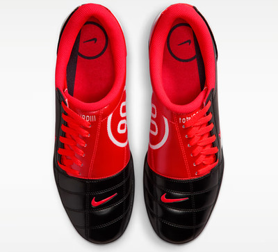 Nike Total 90 Black White Red Bright Crimson Men's | Size 7.5 - 14