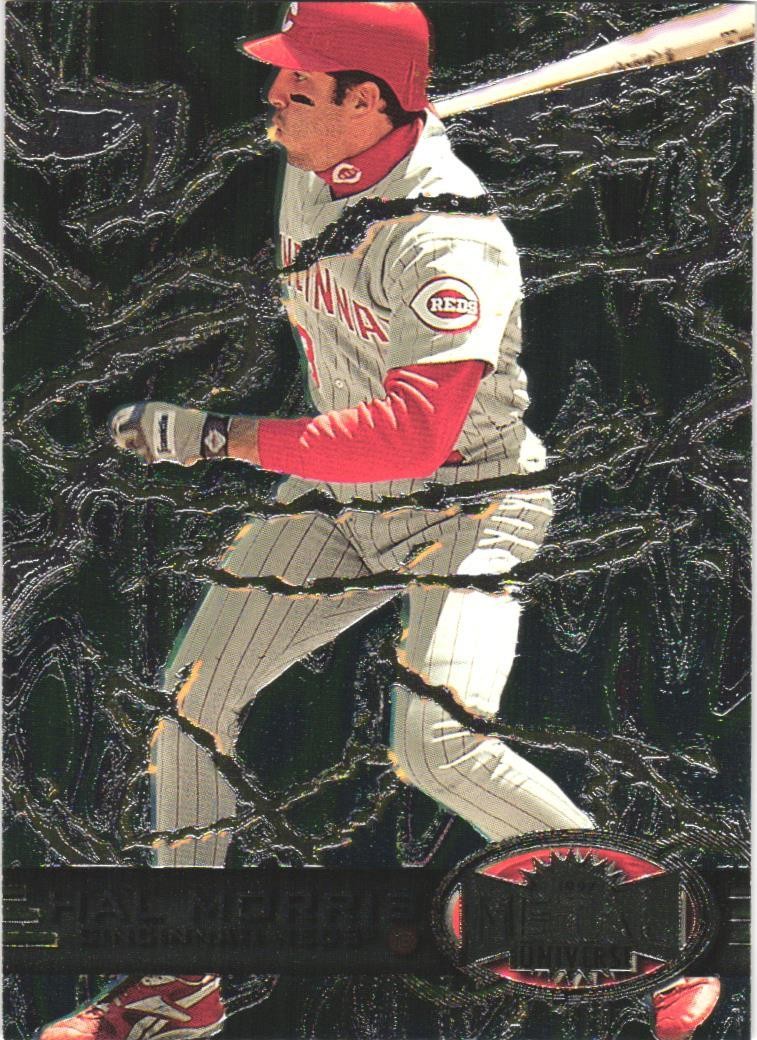 1997 Metal Universe #48 Hal Morris Cincinnati Reds