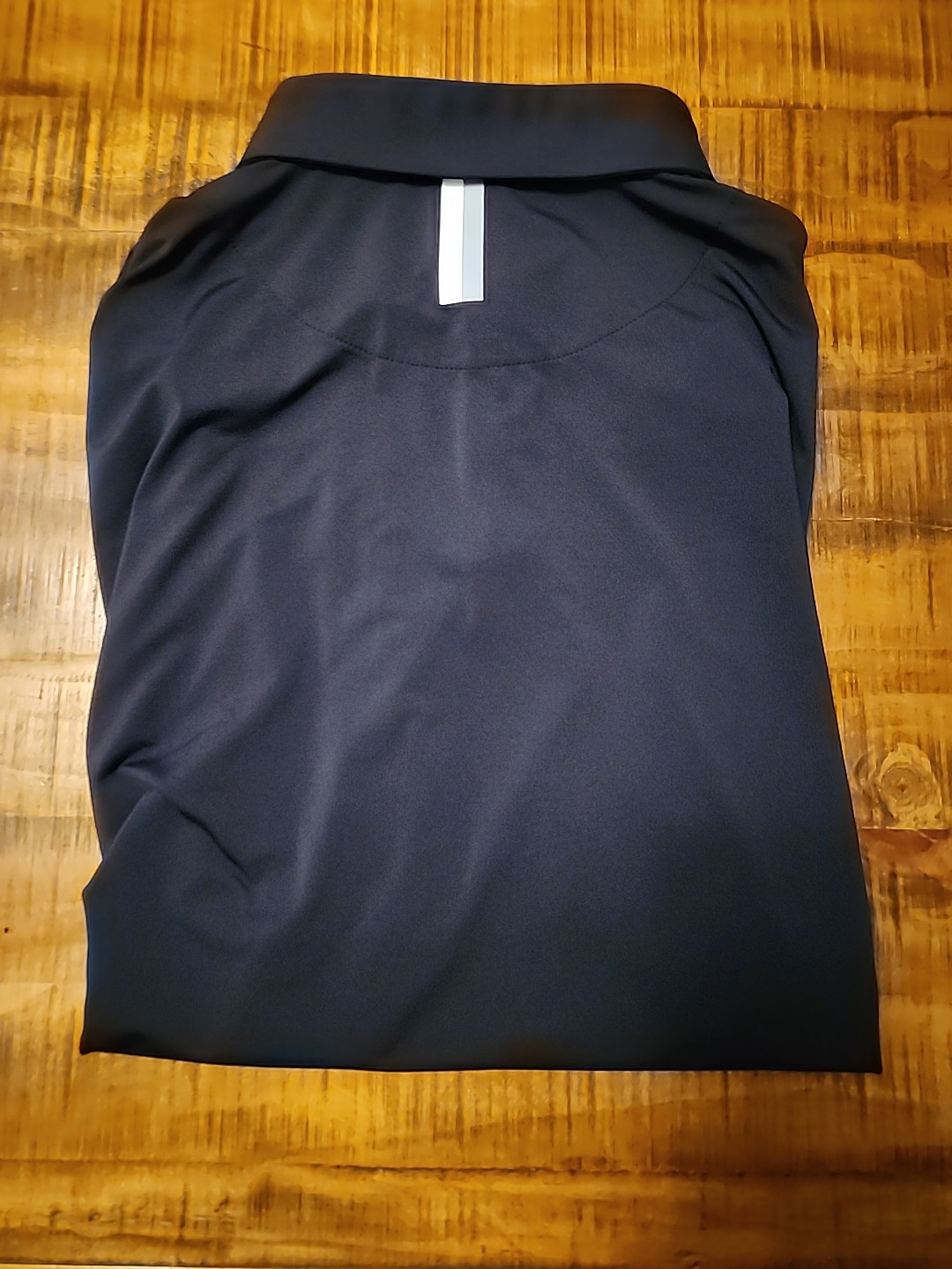 Rhoback Solid  Black Performance Polo-Men's XL - image 2