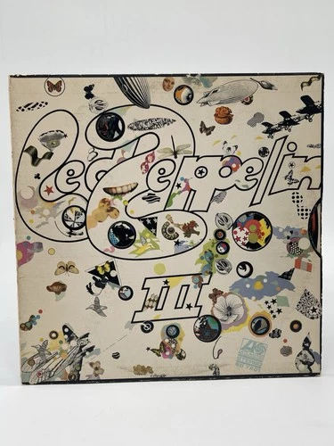 LED ZEPPELIN III 3 12" LP VG+ VINYL RECORD MONARCH PRESSING REISSUE 1970