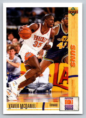 1991-92 Upper Deck #151 Xavier McDaniel Phoenix Suns | eBay