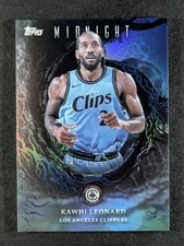 2025-26 Topps Midnight KAWHI LEONARD SSP Night Shade Los Angeles Clippers #NS-9